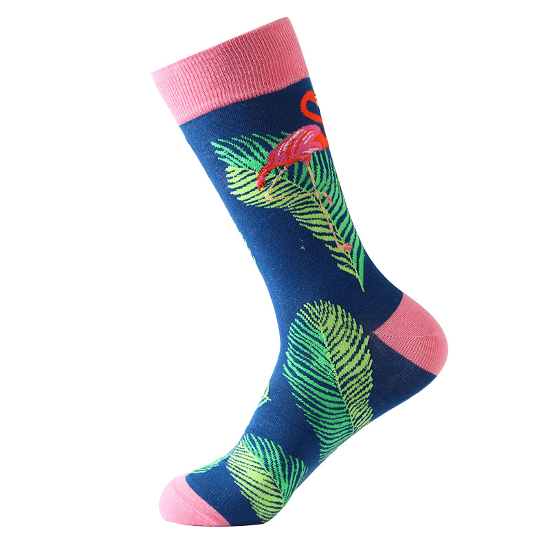 Fire Bird Happy Socks Fashion Men And Women Cotton Socks